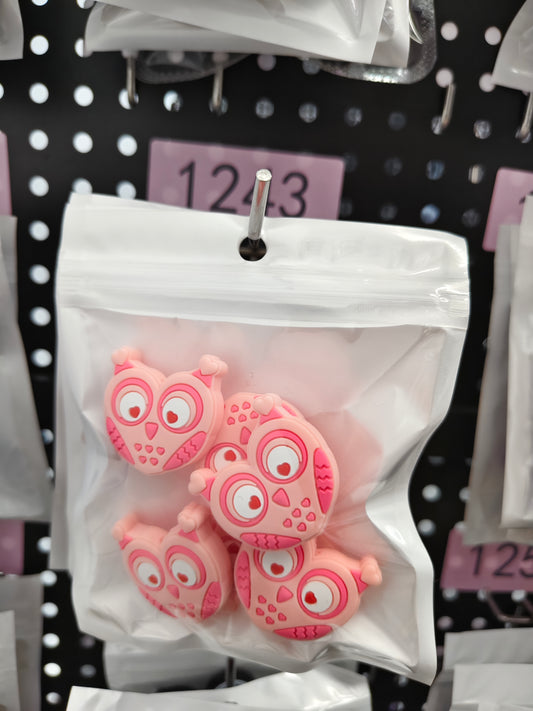 1243 Owl 6pcs