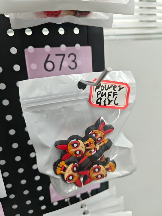 673 Power puff girl 6pcs