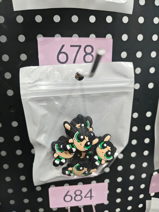 678 Power puff girl 6pcs