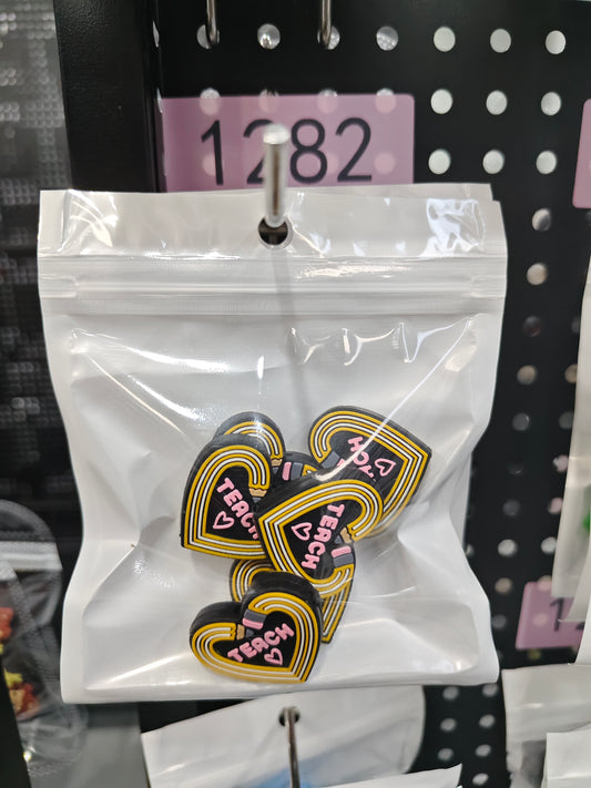 1282 Teach heart 6pcs