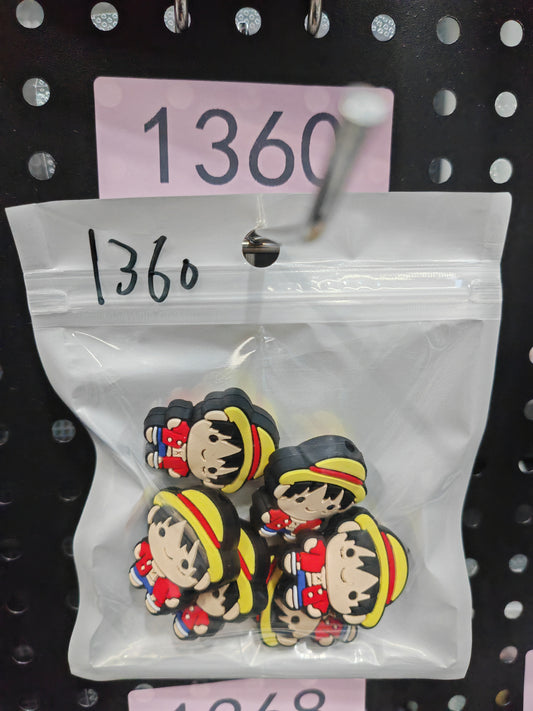 1360 Luffy 6pcs