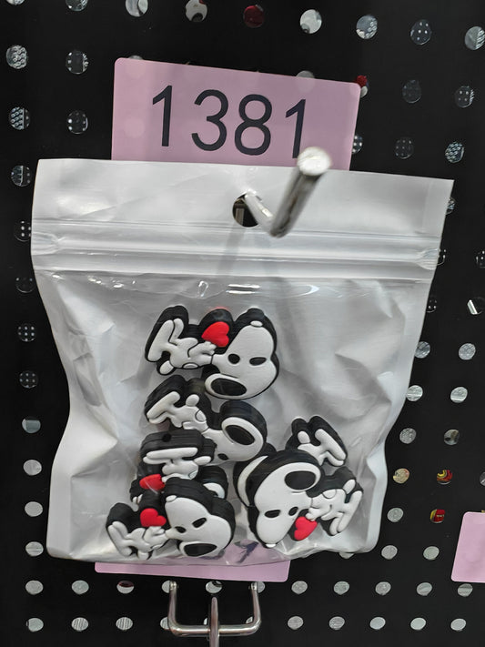 1381 Snoopy 6pcs