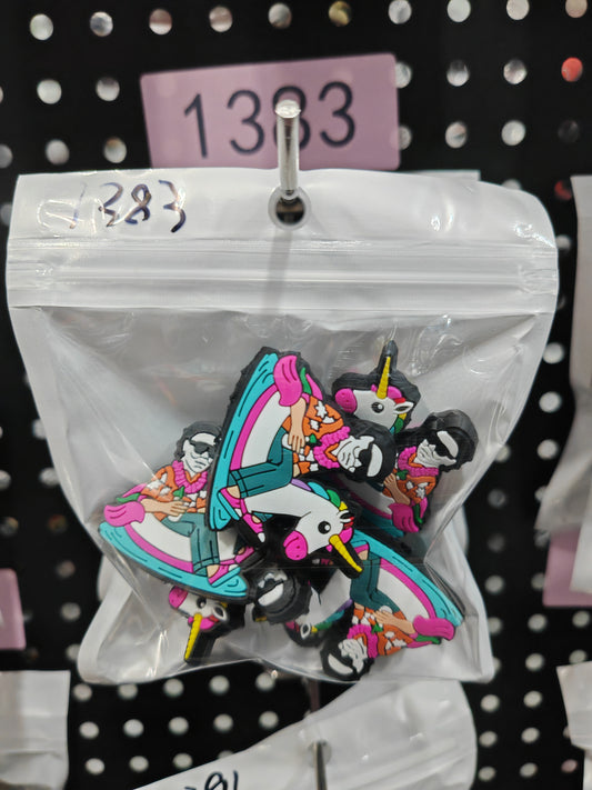 1383 Unicorn 6pcs