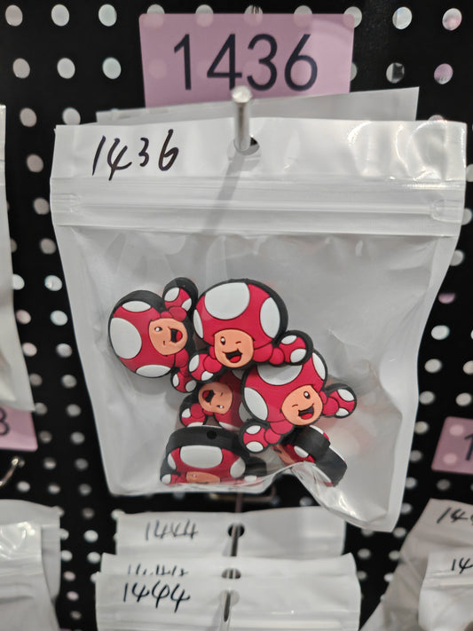 1436 Mushroom 6pcs