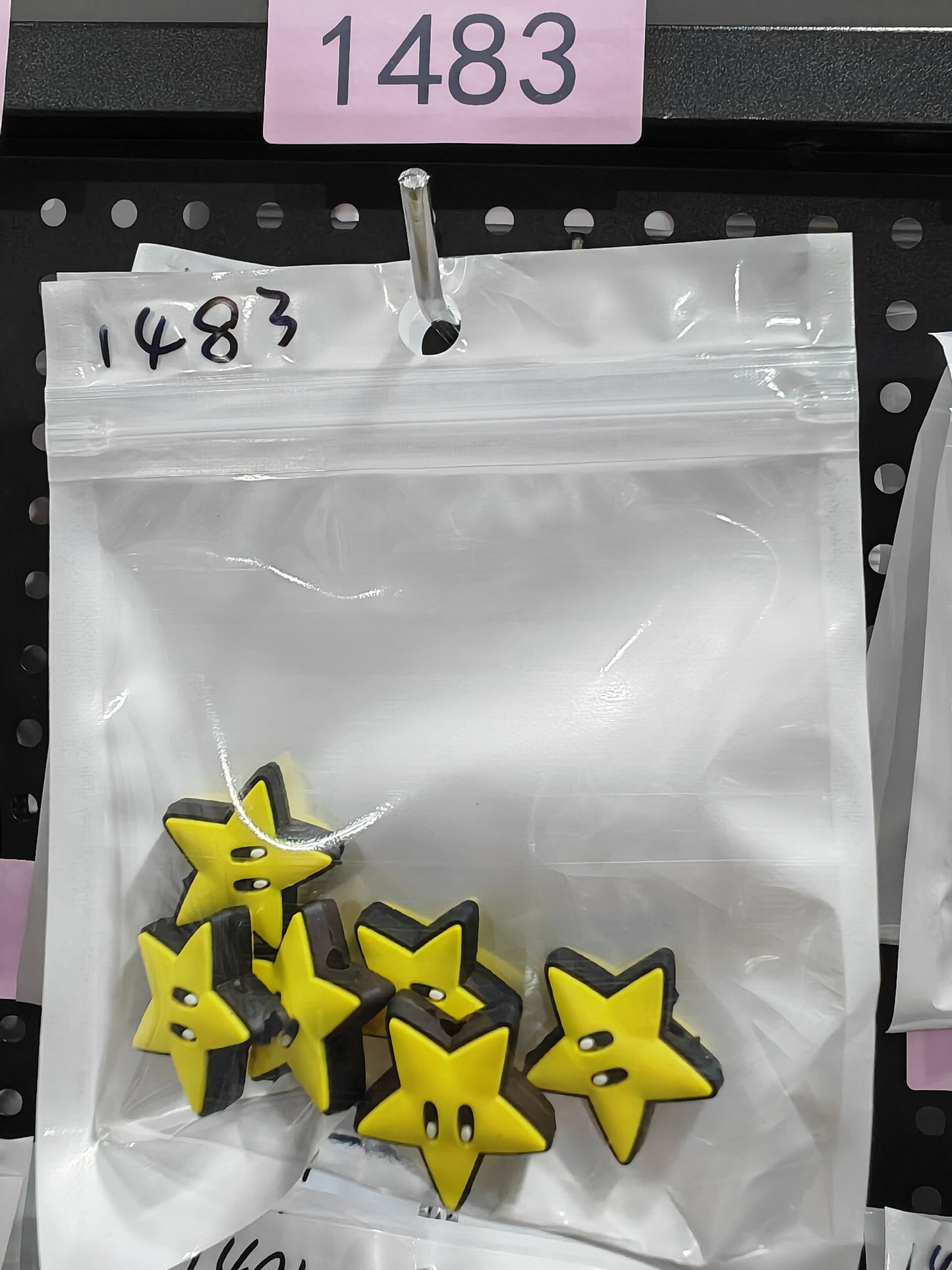 1483 Star 6pcs