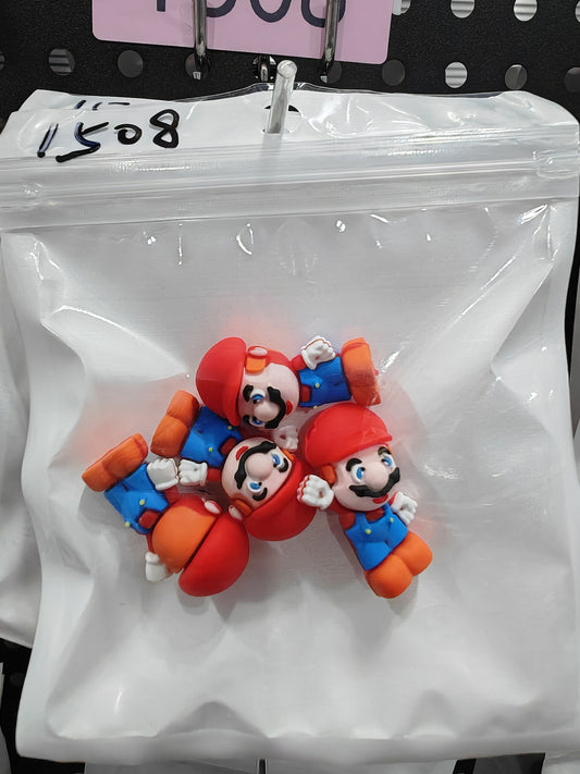 1508 3D Mario 4pcs