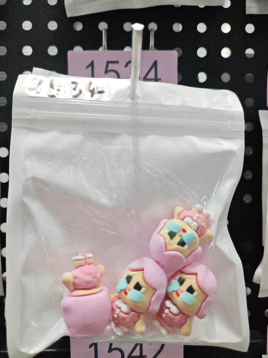 1534 3D Cry baby 4pcs