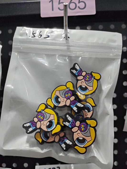 1565 Power puff girl 6pcs
