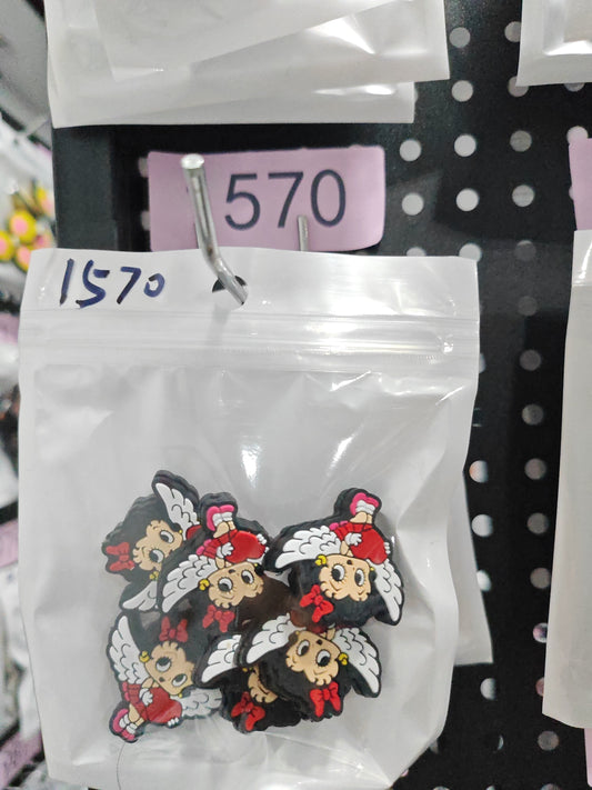 1570 Betty boop 6pcs