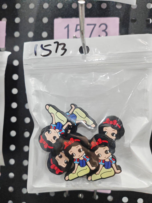 1573 Snow white 6pcs