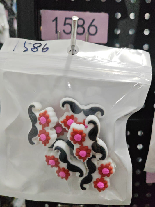 1586 Beard 6pcs